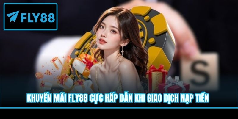 Khuyến mãi Fly88 cực hấp dẫn khi giao dịch nạp tiền