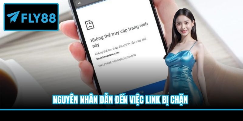Nguyên nhân dẫn đến việc link bị chặn